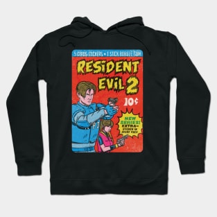 Resident Evil 2 Bubble Gum card fan art Hoodie